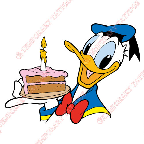 Donald Duck Customize Temporary Tattoos Stickers NO.733